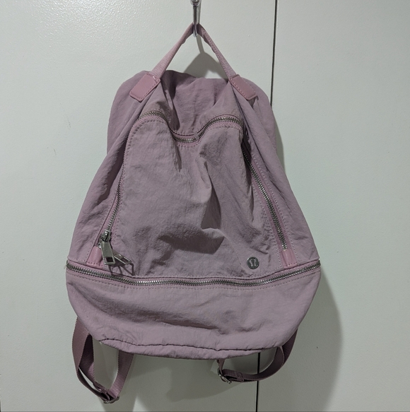 lululemon athletica Handbags - Lululemon Dusty Pink Backpack